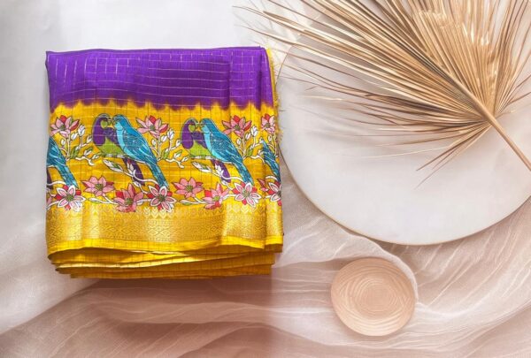 Semi Dola Silk Saree - OT111