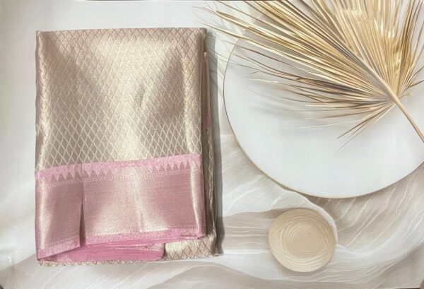 Deepika Padukone inspired Tissue Silk - TD112
