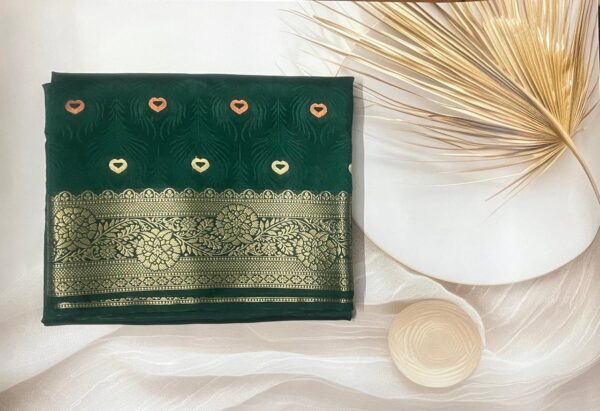 Peacock Design Banarasi Saree-A119