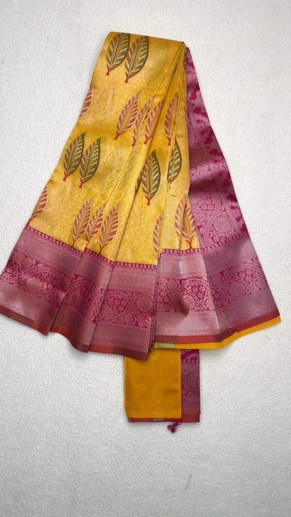 Art Silk Yellow Pink - OTH113