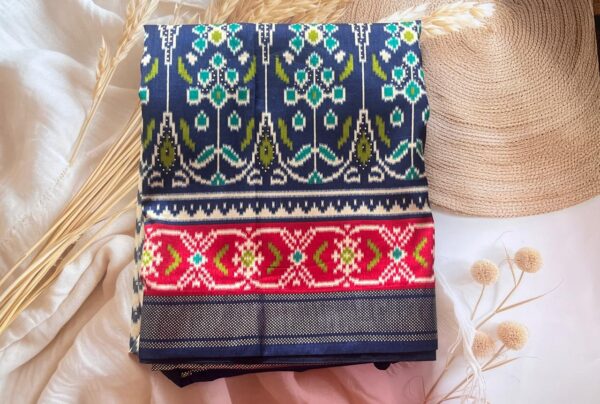 Soft Patola Saree Pink -OTH18 (Copy) - Image 3