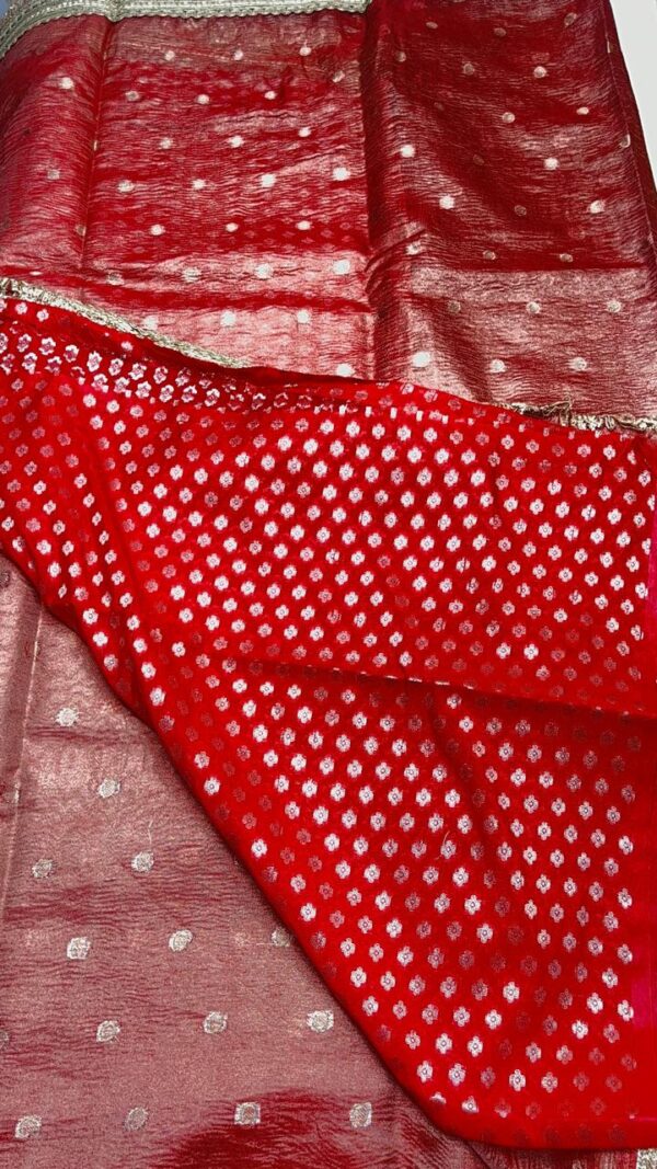 Tissue Butta Saree- TB211 - Image 3
