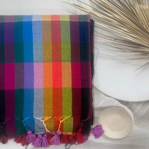 Rainbow Mul Cotton Saree - ASET1500199 - 10%OFF