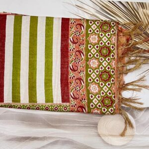 Tussar Tissue Stripes Saree - AS0228