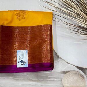 Soft silk (Yellow Purple Pink)- AS0133