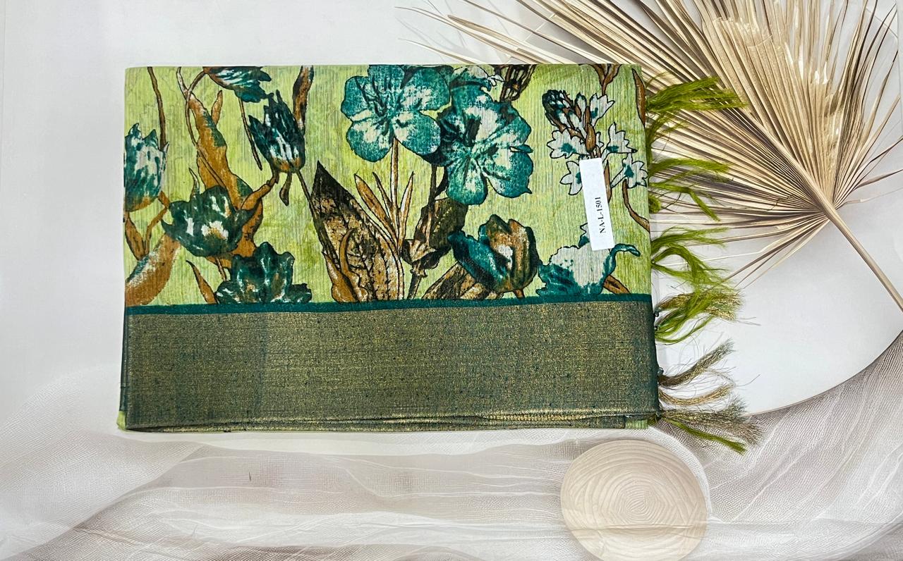 Linen Cotton - (Pastel Green) - AS0229
