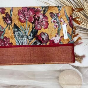 Linen Cotton - (Pastel Orange) - AS0229