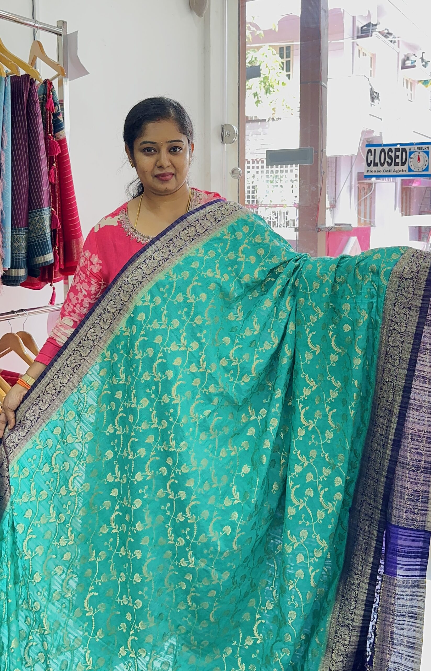 Bananas Georgette ( Green) - AS0258