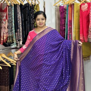 Georgette Banarasi (PURPLE)-AS0275